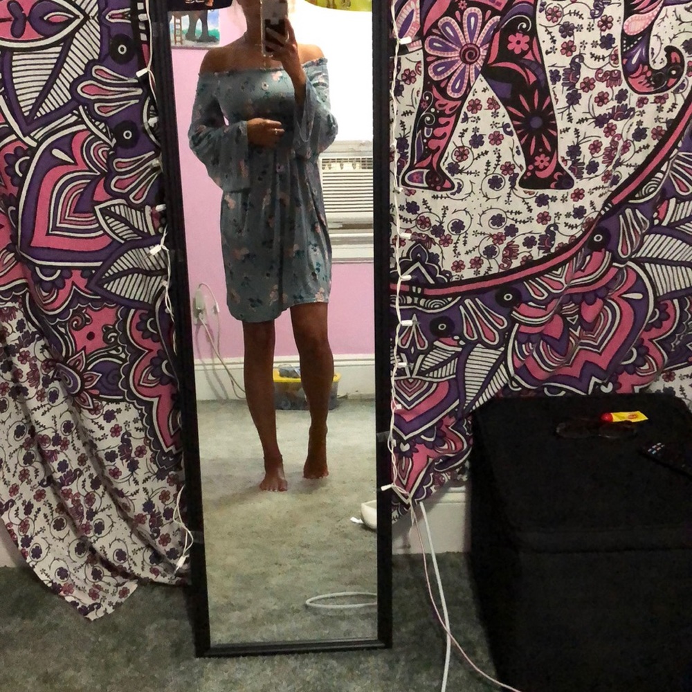 Off the shoulder dress